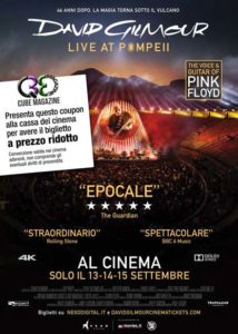 David Gilmour Live At Pompeii sconto cinema