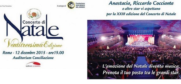 concerto natale 2015 a roma