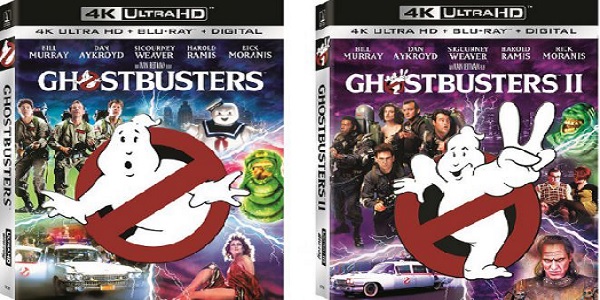 Ghostbusters e Ghostbusters II home video