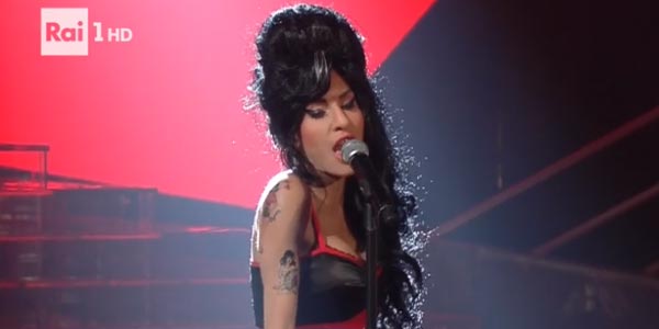 Tale e Quale Show Bianca Atzei imita Amy Winehouse