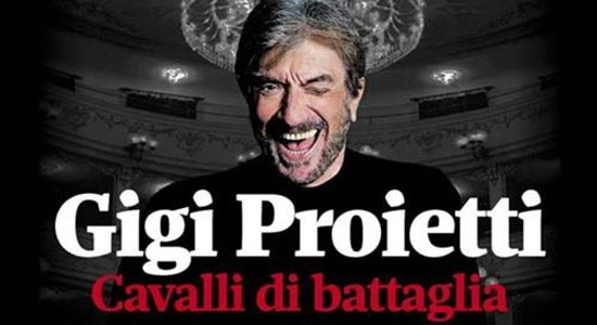 Gigi Proietti Cavalli Di Battaglia ospiti 14 gennaio 2017