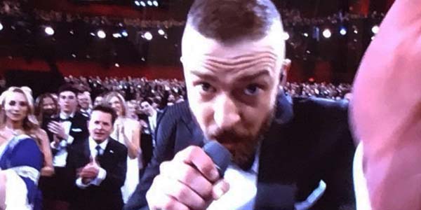 Justin Timberlake video esibizione Oscar 2017