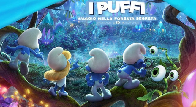 I Puffi viaggio nella foresta segreta film trama recensione