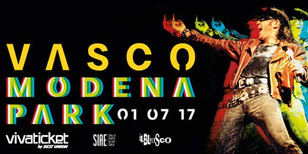 Biglietti Vasco Rossi Modena Park 2017