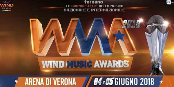 Wind Music Awards 2018 ospiti artisti