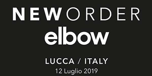Biglietti New Order Elbow Lucca Summer Festival 2019